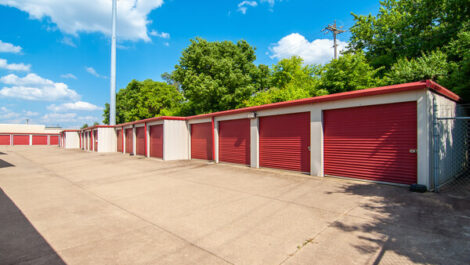 Storage units in Fairfield, OH.