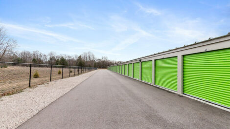 Storage Units at Muskegon on Whitehall Road.